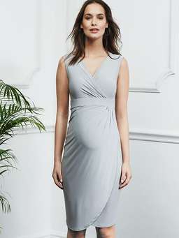 Isabella Oliver Hillier V-neck Maternity Dress Size 10 for rent on The Volte - image 1