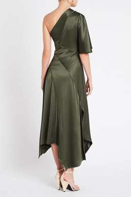 Sass & Bide The Motto Dress Green Size 6 for rent on The Volte - image 2