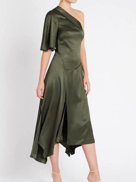 Sass & Bide The Motto Dress Green Size 6 for rent on The Volte - main image