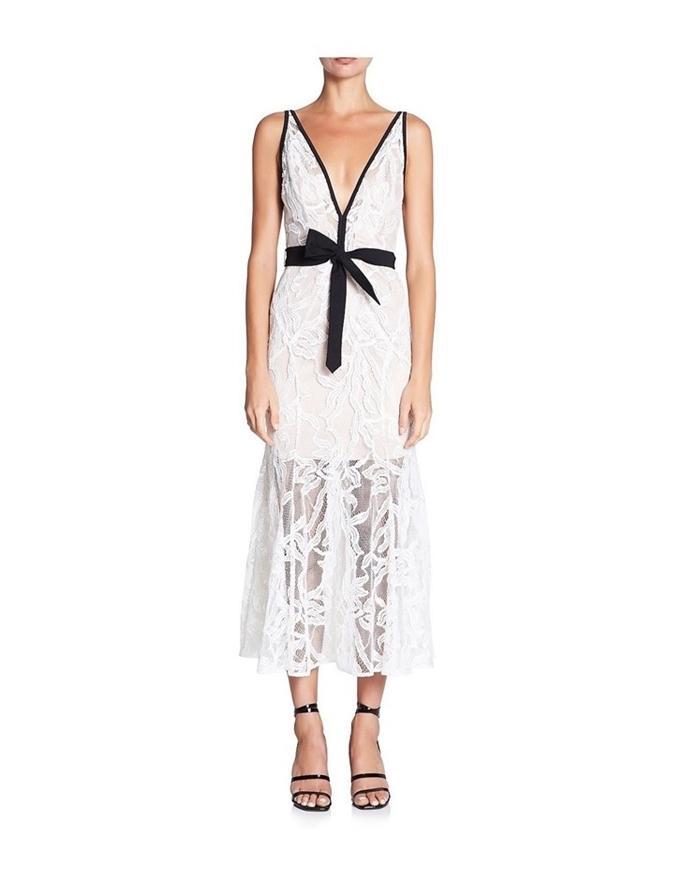 Manning Cartell Whitelands Dress White Size 8 - Image 1