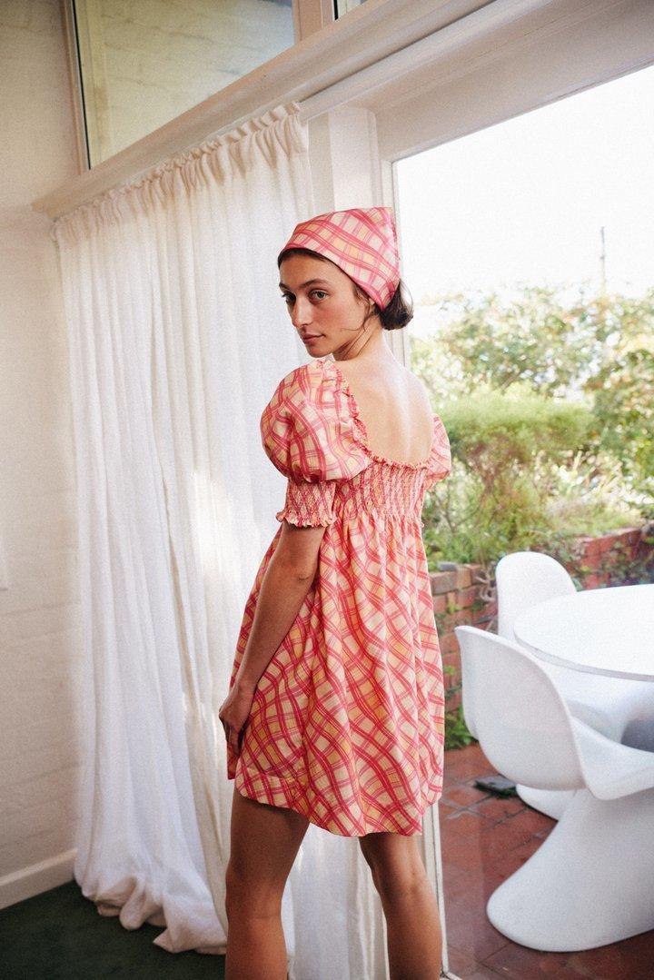 Sister Studios Jane Micro Mini Dress Print Size 10 for rent on The Volte - main image