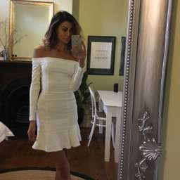 Kookai The Horizon Long Sleeve Dress