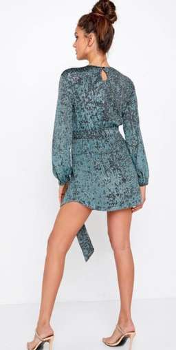 Mossman Night Fever Tie Dress Size 12 for rent on The Volte - image 4