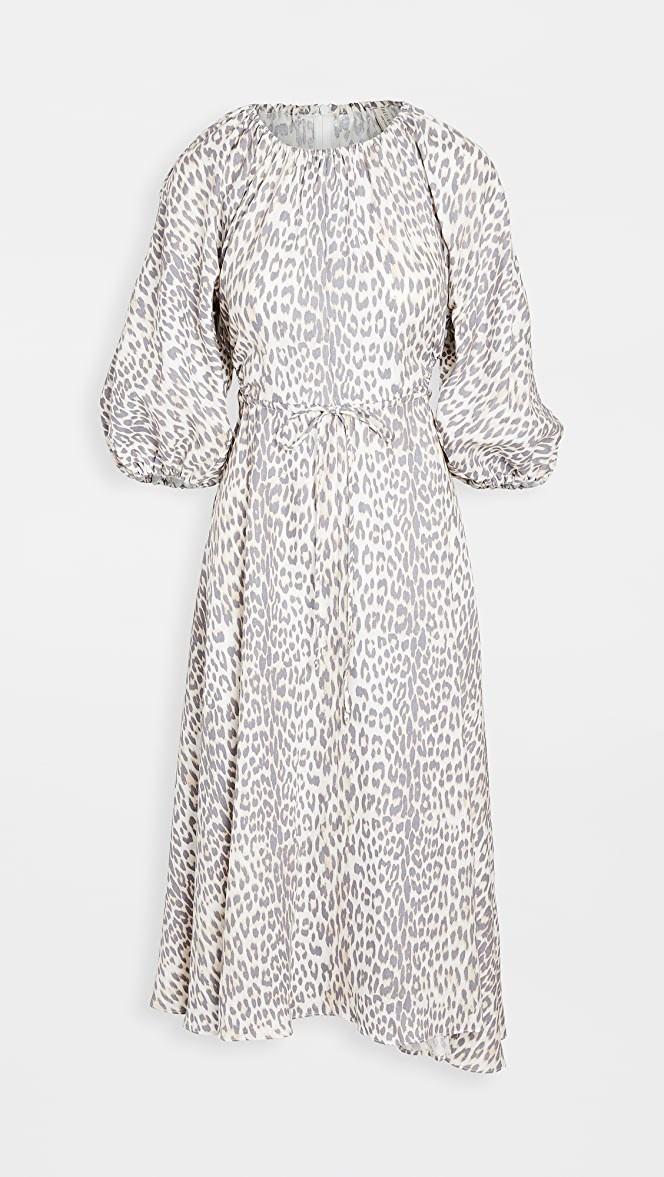 Bec + Bridge Ocelot Midi Dress Size 12 for rent on The Volte - main image