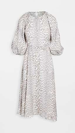 Bec + Bridge Ocelot Midi Dress Size 12 for rent on The Volte - image 3
