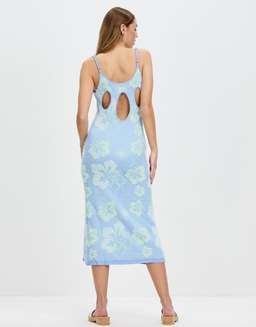 House of Sunny Blue Crush Dress Print Size 6 for rent on The Volte - image 2