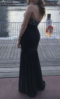 Jovani Dress Black Size 8