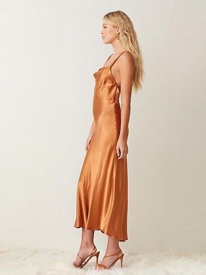 Bec & Bridge Lani Midi Dress Caramel Size 6 for rent on The Volte - main image