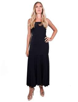 Dion Lee Linear Pleat Crepe Strapless Dress - Black - Size 10