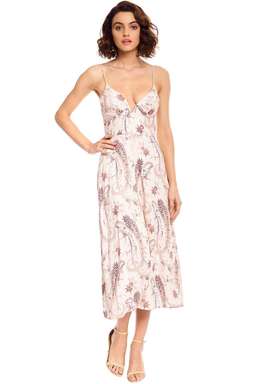 Zimmermann Mischief Bralette Midi Dress Floral Size 1 / AU 10 for rent on The Volte - image 1