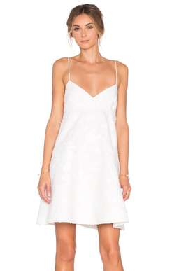 Zimmermann Mischief Dawning Mini Dress Pearl Size 8 for rent on The Volte - image 2