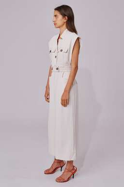 C/MEO Collective Consistent Jumpsuit White Size XS for rent on The Volte - image 3