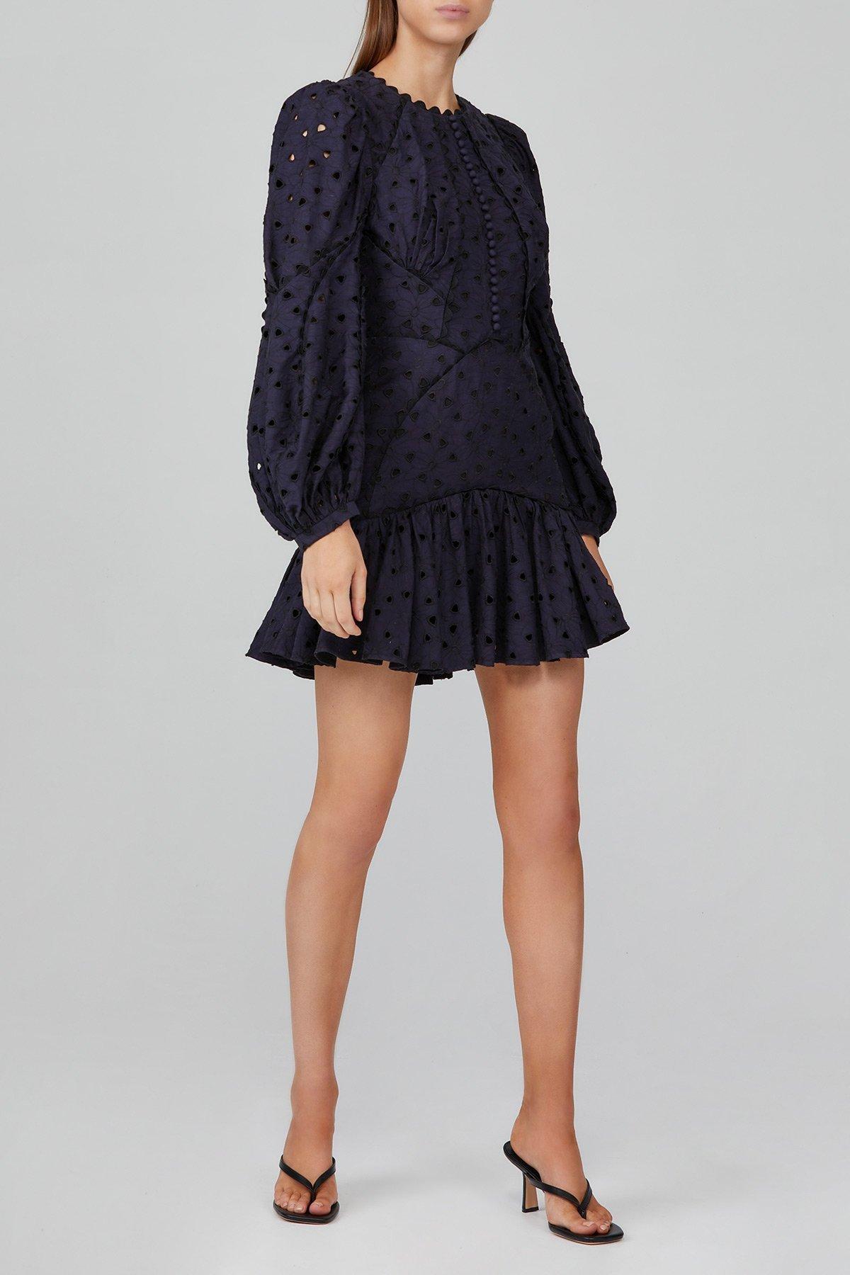 Acler Walker Dress Blue Size 6 - Image 3