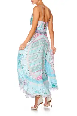 Camilla Garden State Long Dress With Tie Front Size 14 for rent on The Volte - image 3