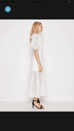 Alice McCall About You Dress White Size 8