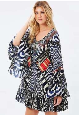 Camilla 'Louwalan Tales' A Line Frill Dress Size S