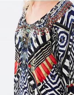 Camilla 'Louwalan Tales' A Line Frill Dress Size S