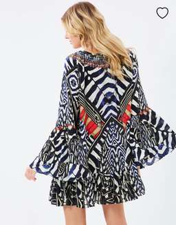 Camilla 'Louwalan Tales' A Line Frill Dress Size S