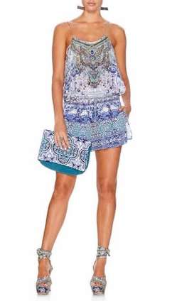 Camilla 'Temptress of the Deep' playsuit size 1