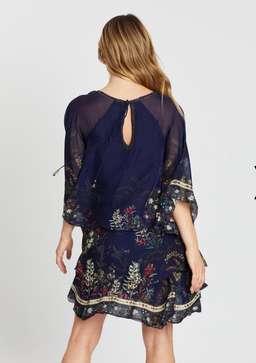 Camilla Wings in Arms Layered Frill Short Dress Print Size 12 for rent on The Volte - image 2