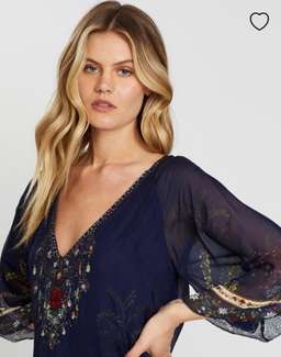 Camilla Wings in Arms Layered Frill Short Dress Print Size 12 for rent on The Volte - image 7