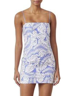 Bec & Bridge Banana Leaf Mini Dress Print Size 8