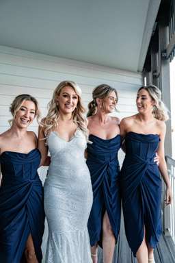 Shieke Ink Jersey Midi Dress Blue Size 6 for rent on The Volte - image 5