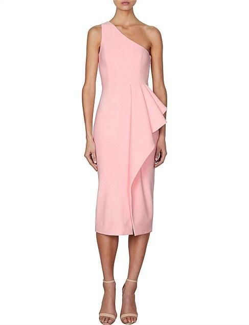 Shona Joy  Ava O/S Peplum Midi Dress Size 8 - Image 1