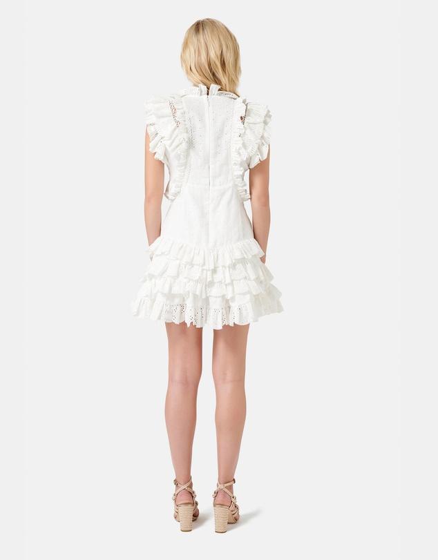 Thurley Seven Seas Mini Dress White Size 6 for rent on The Volte - main image