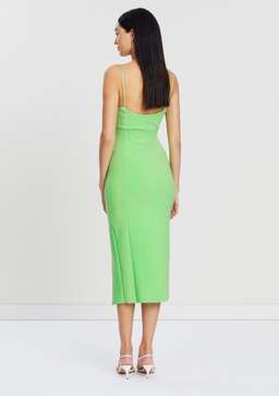 Bec & Bridge Missy Midi Dress Green Size 12 for rent on The Volte - image 2