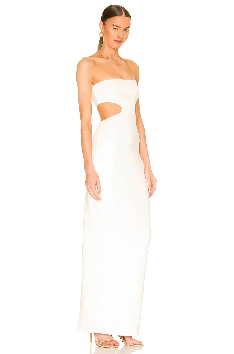 Natalie Rolt Carmen Gown White Size 0 / AU 6 for rent on The Volte - main image