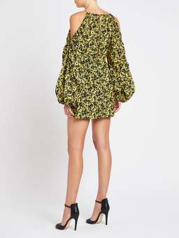 Camilla and Marc Monet Mini Dress Print Yellow Size 8 for rent on The Volte - image 3