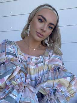 Aje L'Espirit Mini Dress Print Size 14 for rent on The Volte - image 4