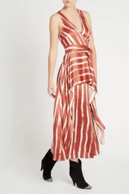 Sass and Bide Earn Your Stripes Dress Print Size 6 for rent on The Volte - image 1