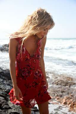 Rat and Boa Romy Dress Red Size 8 for rent on The Volte - image 2