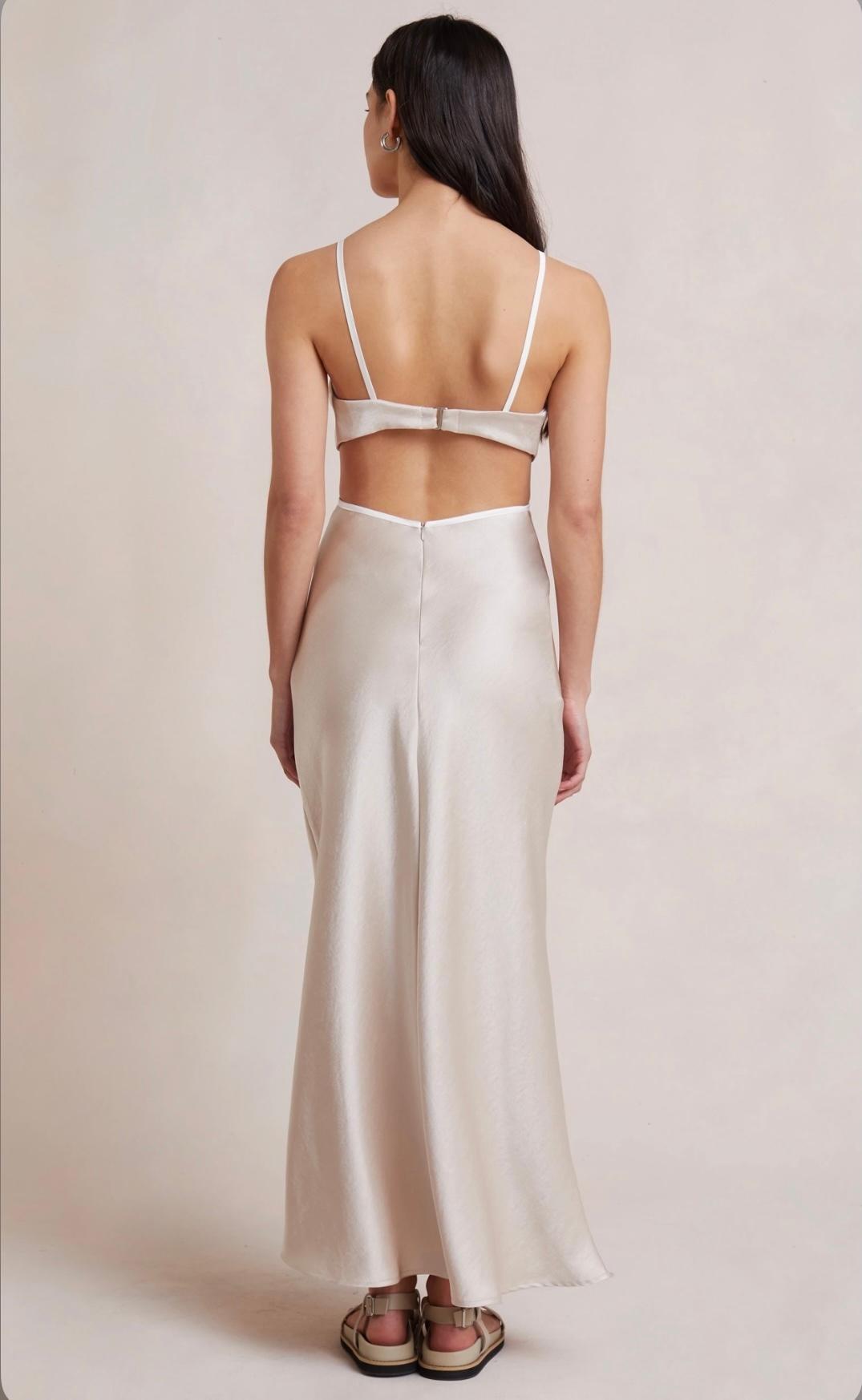 Bec & Bridge Veronique Maxi Dress Sand Size 8 for rent on The Volte - main image