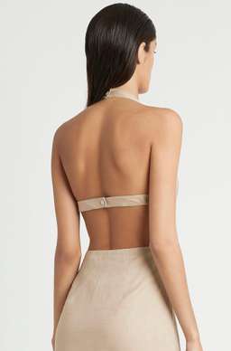 SIR the label Blanche Halter Dress