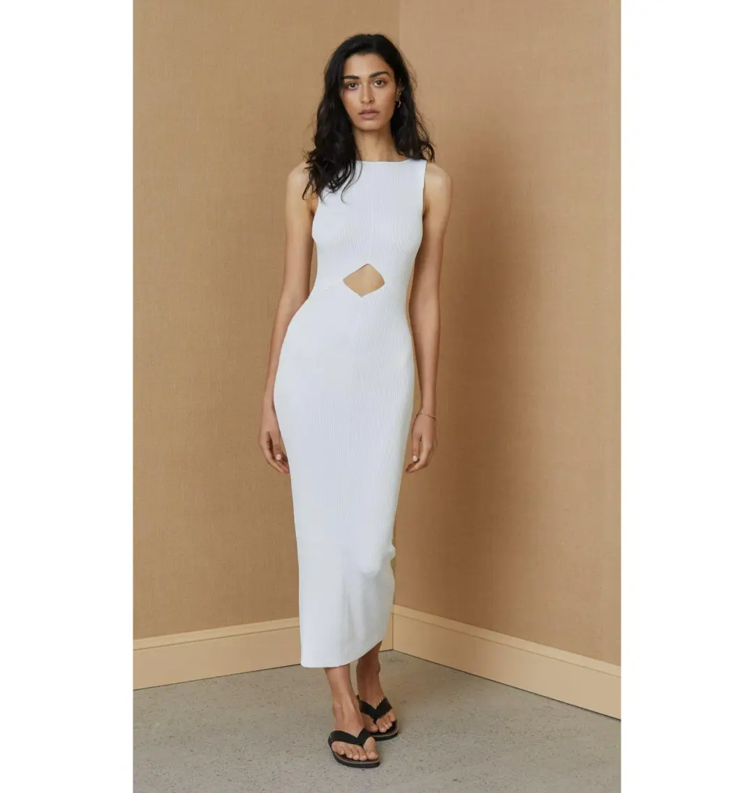 Bec & Bridge Versailles Dress White Size AU 6 for rent on The Volte - main image