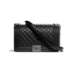 Chanel Boy Handbag Black for rent on The Volte - image 2