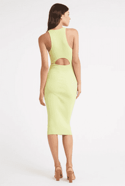 Kookai Lola Luna Cut Out Dress Green Size 10 for rent on The Volte - image 2