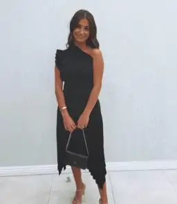 Mossman The Lady Like Dress Black Size 6 for rent on The Volte - image 3