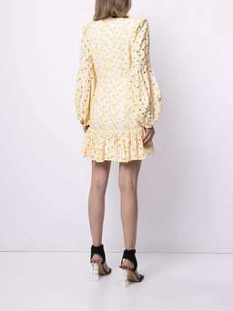Acler Walker Mini Dress Print Size 8 for rent on The Volte - image 3
