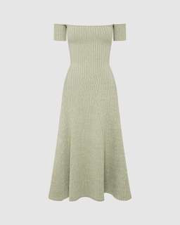 Anna Quan Valerie Dress - Sage for rent on The Volte - image 5