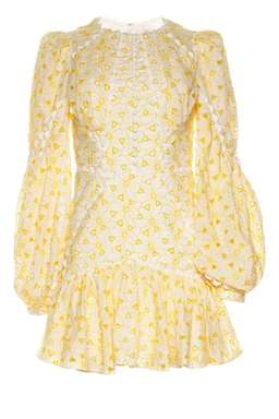 Acler Walker Mini Dress Print Size 12