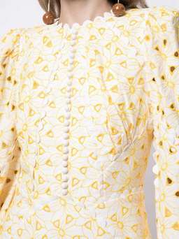 Acler Walker Mini Dress Print Size 12