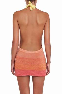 Bamba Sunset Dress Print Size 6 for rent on The Volte - image 3