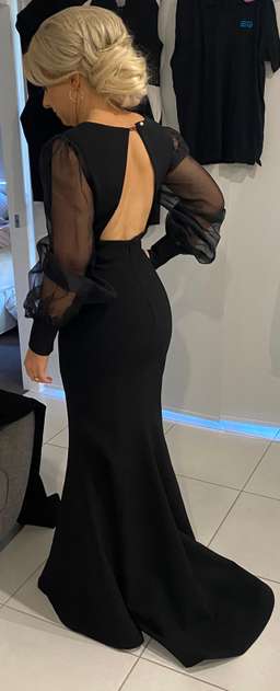 Rebecca Valance Black Gown Size 10