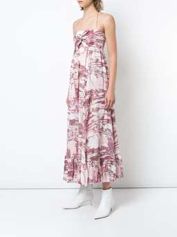 Zimmermann Linen Kali Hawaiian Dress Print Size 8 for rent on The Volte - image 2