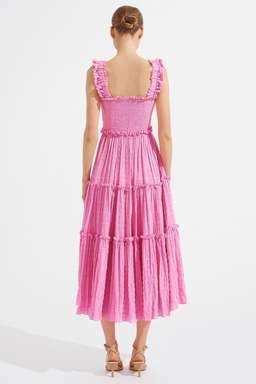 Steele Everley Dress Pink Size 10 for rent on The Volte - image 4