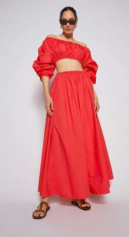 Scanlan and Theodore Parachute Cotton Gather Dress Size 8 for rent on The Volte - image 1